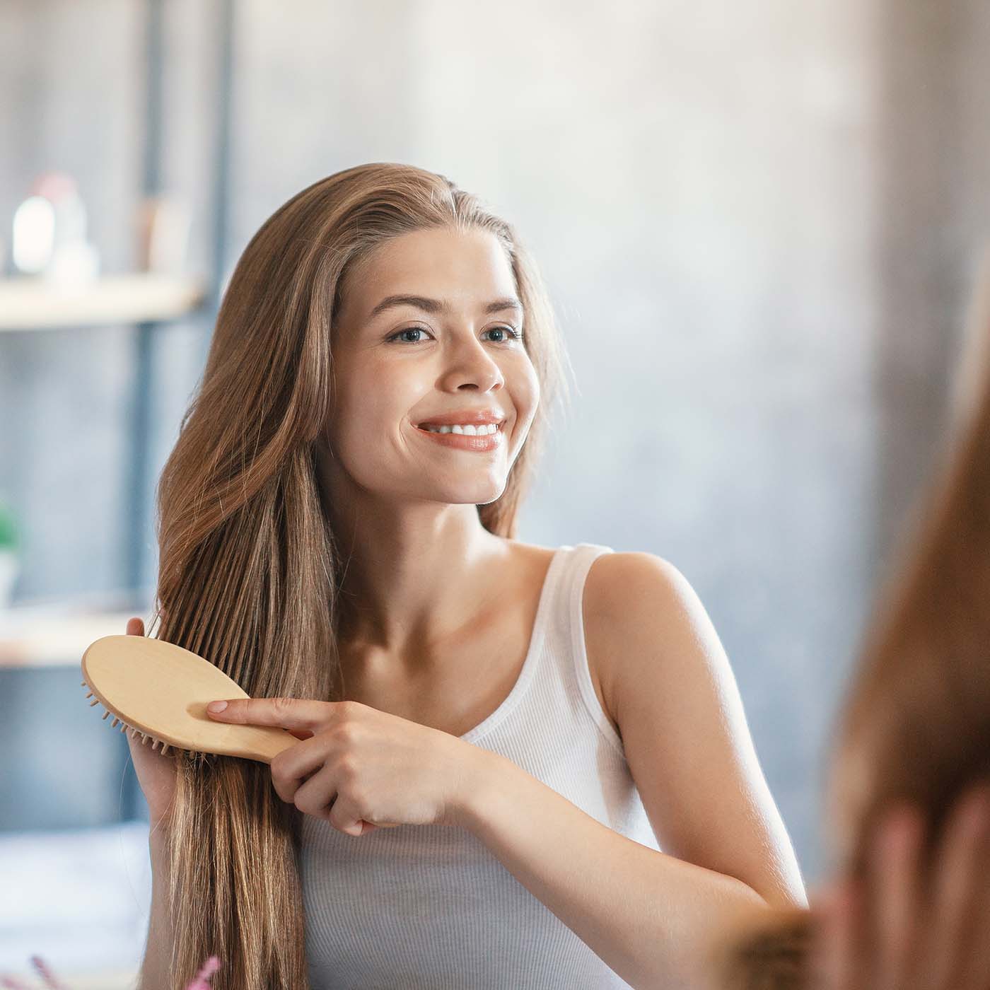 Bamboo Hairbrush | Sustainable Wooden Hair Brushes-3