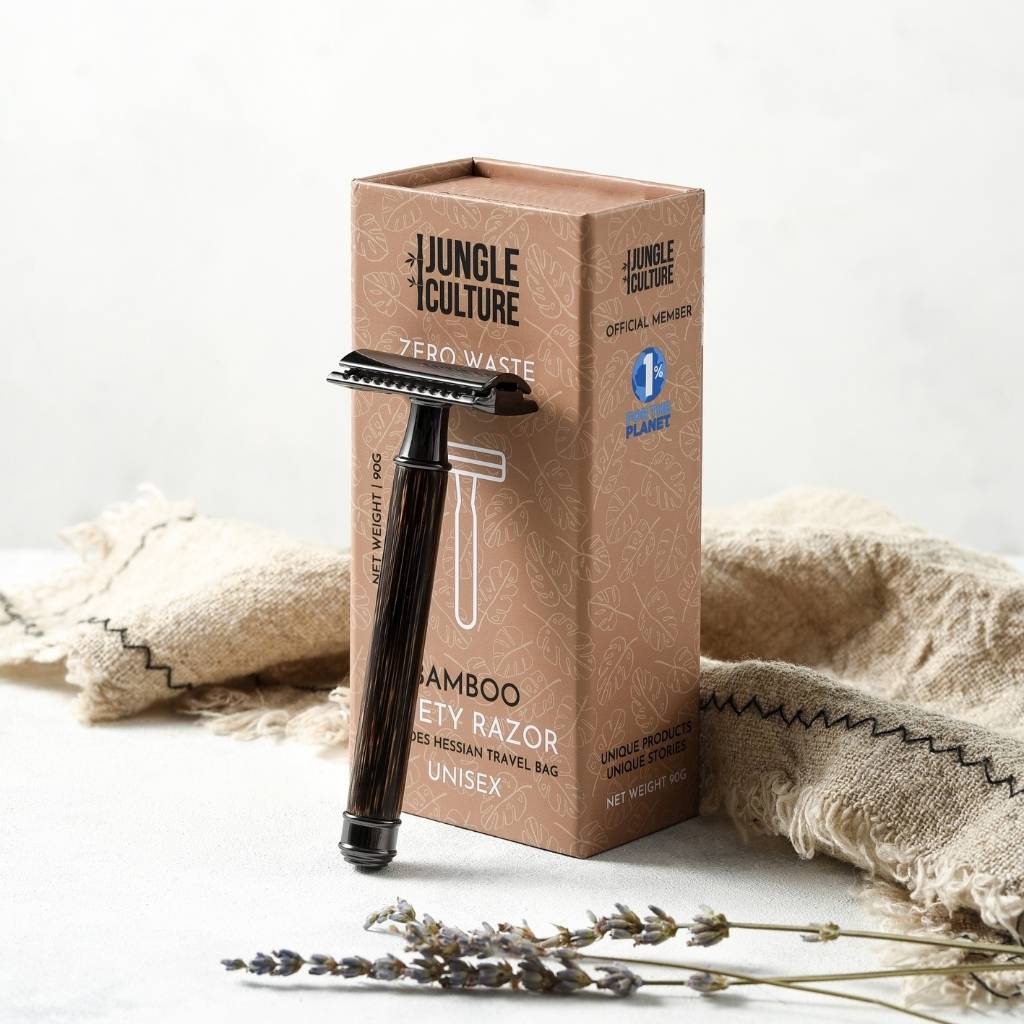 Bamboo Safety Razor | Reusable Bamboo Razor-7